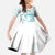 Polynesia Cervical Cancer Awareness Month Family Matching Puletasi and Hawaiian Shirt Polynesian Women Faith Hope Love!