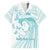 Polynesia Cervical Cancer Awareness Month Family Matching Puletasi and Hawaiian Shirt Polynesian Women Faith Hope Love!