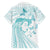 Polynesia Cervical Cancer Awareness Month Family Matching Puletasi and Hawaiian Shirt Polynesian Women Faith Hope Love!