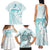 Polynesia Cervical Cancer Awareness Month Family Matching Tank Maxi Dress and Hawaiian Shirt Polynesian Women Faith Hope Love!