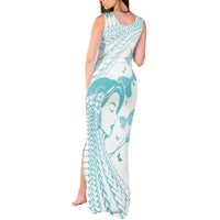 Polynesia Cervical Cancer Awareness Month Tank Maxi Dress Polynesian Women Faith Hope Love!