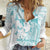 Polynesia Cervical Cancer Awareness Month Women Casual Shirt Polynesian Women Faith Hope Love!