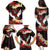Polynesia AIDS Awareness Month Family Matching Puletasi and Hawaiian Shirt Take The Rights Path Polynesian Pattern