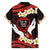 Polynesia AIDS Awareness Month Family Matching Puletasi and Hawaiian Shirt Take The Rights Path Polynesian Pattern