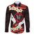 Polynesia AIDS Awareness Month Family Matching Puletasi and Hawaiian Shirt Take The Rights Path Polynesian Pattern