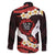 Polynesia AIDS Awareness Month Family Matching Puletasi and Hawaiian Shirt Take The Rights Path Polynesian Pattern
