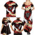 Polynesia AIDS Awareness Month Family Matching Summer Maxi Dress and Hawaiian Shirt Take The Rights Path Polynesian Pattern