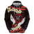 Polynesia AIDS Awareness Month Hoodie Take The Rights Path Polynesian Pattern