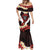 Polynesia AIDS Awareness Month Mermaid Dress Take The Rights Path Polynesian Pattern