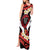 Polynesia AIDS Awareness Month Tank Maxi Dress Take The Rights Path Polynesian Pattern