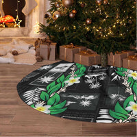 Aloha Hawaii Tuberose Lei Tree Skirt Tropical Vibes Black Color - Polynesian Pride