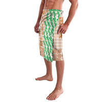 Aloha Hawaii Palaka Tuberose Lei Lavalava Hawaiian Quilt Seamless Style - Polynesian Pride