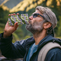 Green Hawaii Palaka Honohono Pikake 4 in 1 Can Cooler Tumbler Hawaiian Orchid Lei Polynesian Pattern - Polynesian Pride