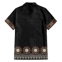 Bula Fiji Dashiki Vintage Fijian Masi Tapa Pattern Family Matching Puletasi Dress and Hawaiian Shirt LT14 - Polynesian Pride