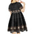 Bula Fiji Dashiki Vintage Fijian Masi Tapa Pattern Kid Short Sleeve Dress LT14 - Polynesian Pride