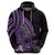 Purple Polynesia Easter Day Hoodie Eggs With Bunny Polynesian Pattern