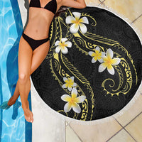 Polynesia Tattoo With Plumeria Beach Blanket Elegant Vibes