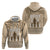 Tonga Father's Day Hoodie Best Dad Ever Tongan Ngatu Pattern - Beige