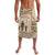 Tonga Father's Day Lavalava Best Dad Ever Tongan Ngatu Pattern - Beige