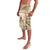 Tonga Father's Day Lavalava Best Dad Ever Tongan Ngatu Pattern - Beige