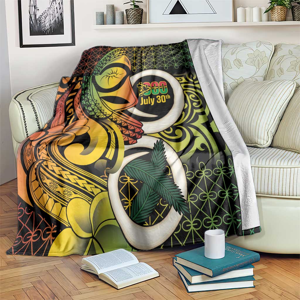 Vanuatu 1980 Blanket Ni-Van Tamtam Sand Drawing Pattern