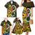 Vanuatu 1980 Family Matching Mermaid Dress and Hawaiian Shirt Ni-Van Tamtam Sand Drawing Pattern