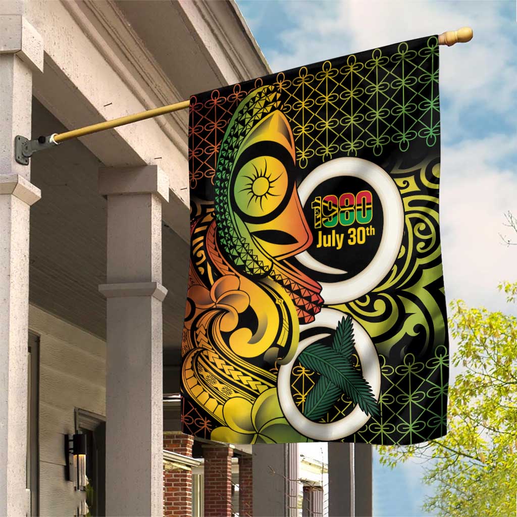 Vanuatu 1980 Garden Flag Ni-Van Tamtam Sand Drawing Pattern