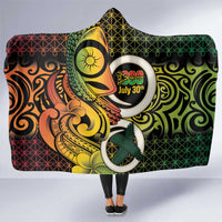 Vanuatu 1980 Hooded Blanket Ni-Van Tamtam Sand Drawing Pattern