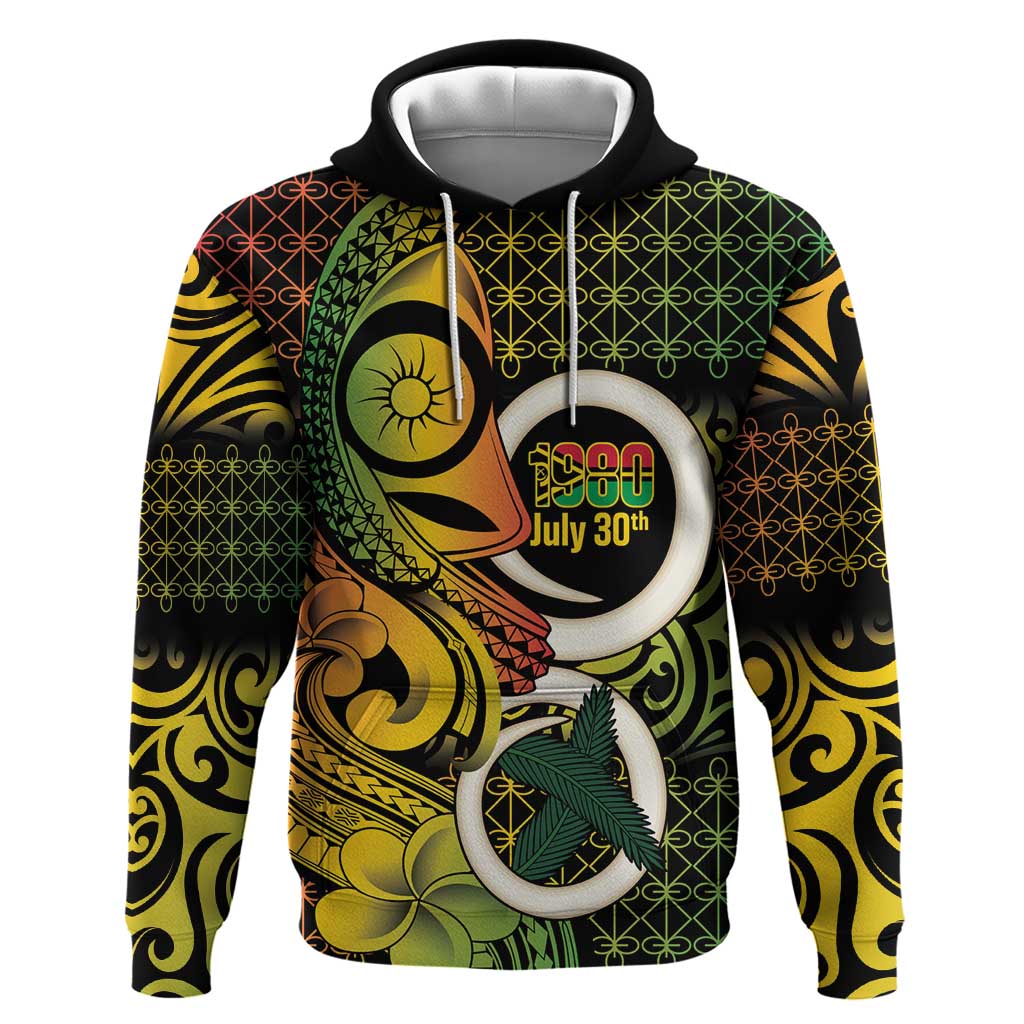 Vanuatu 1980 Hoodie Ni-Van Tamtam Sand Drawing Pattern