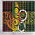 Vanuatu 1980 Shower Curtain Ni-Van Tamtam Sand Drawing Pattern