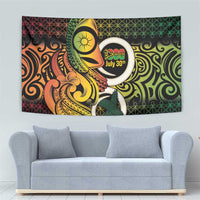 Vanuatu 1980 Tapestry Ni-Van Tamtam Sand Drawing Pattern