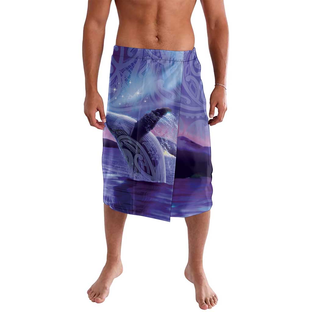 New Zealand Matariki Humpback Whale Lavalava Paikea Maori New Year Purple Galaxy