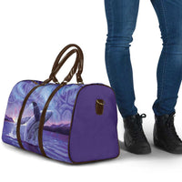 New Zealand Matariki Humpback Whale Travel Bag Paikea Maori New Year Purple Galaxy LT14 - Polynesian Pride