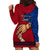 Polynesian Pride Father Day Samoa Hoodie Dress Manuia le Aso Sa o Tama Red Version LT14 - Polynesian Pride