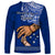 Polynesian Pride Father Day Samoa Long Sleeve Shirt Manuia le Aso Sa o Tama Blue Version LT14 - Polynesian Pride