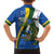 Solomon Islands Independence Day Family Matching Long Sleeve Bodycon Dress and Hawaiian Shirt Happy 7 July Crocodile Flag Style