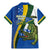 Solomon Islands Independence Day Family Matching Mermaid Dress and Hawaiian Shirt Happy 7 July Crocodile Flag Style