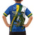 Solomon Islands Independence Day Family Matching Short Sleeve Bodycon Dress and Hawaiian Shirt Happy 7 July Crocodile Flag Style