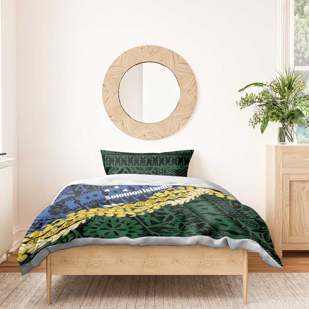 Halo Olaketa Solomon Islands Tapa Pattern Bedding Set