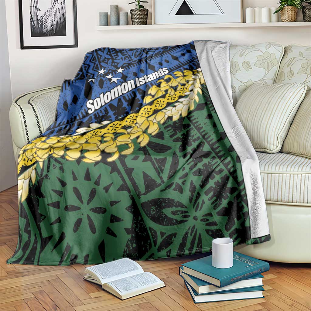 Halo Olaketa Solomon Islands Tapa Pattern Blanket