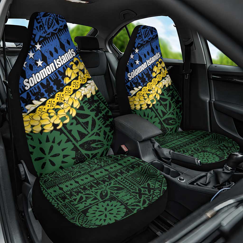 Halo Olaketa Solomon Islands Tapa Pattern Car Seat Cover
