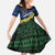 Halo Olaketa Solomon Islands Tapa Pattern Family Matching Mermaid Dress and Hawaiian Shirt