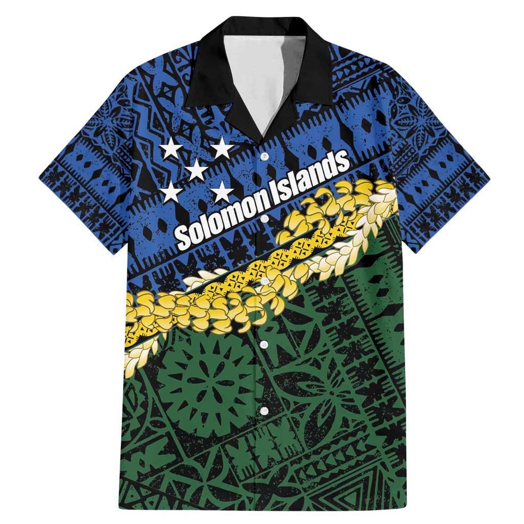 Halo Olaketa Solomon Islands Tapa Pattern Family Matching Mermaid Dress and Hawaiian Shirt