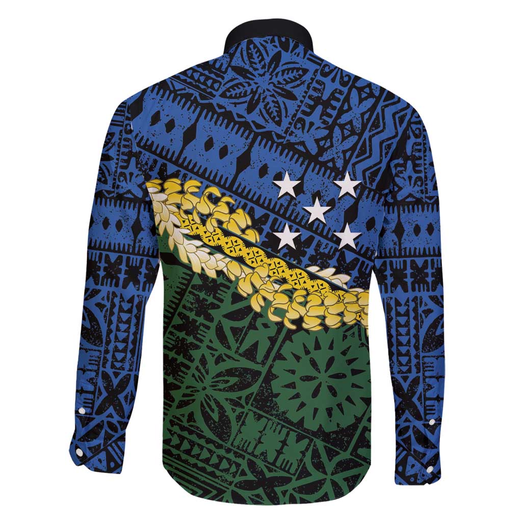 Halo Olaketa Solomon Islands Tapa Pattern Family Matching Mermaid Dress and Hawaiian Shirt