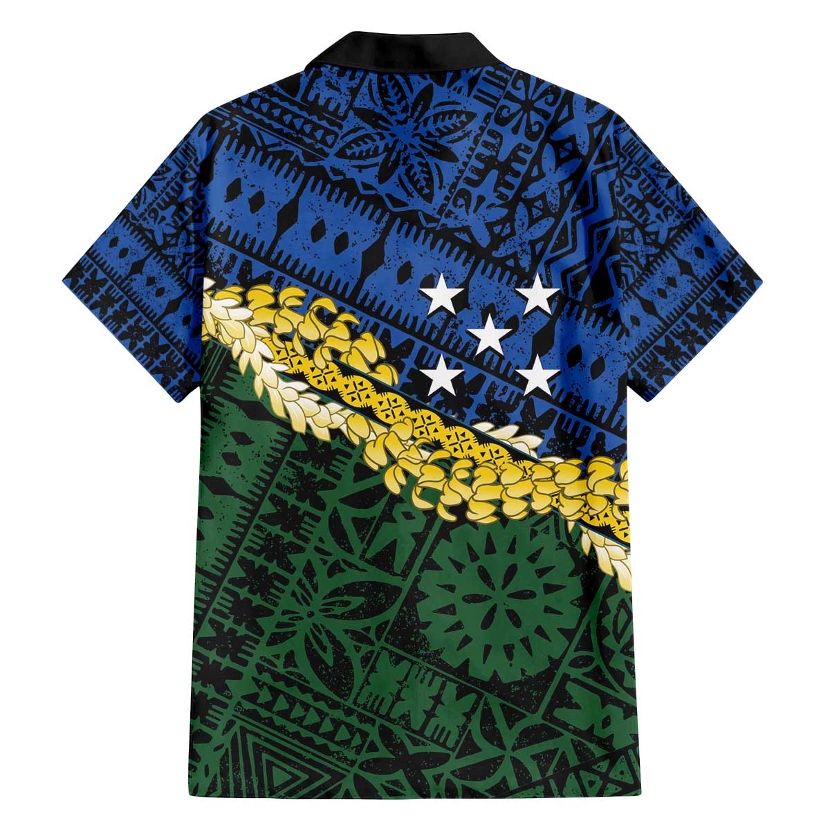 Halo Olaketa Solomon Islands Tapa Pattern Family Matching Off The Shoulder Long Sleeve Dress and Hawaiian Shirt