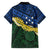 Halo Olaketa Solomon Islands Tapa Pattern Family Matching Short Sleeve Bodycon Dress and Hawaiian Shirt