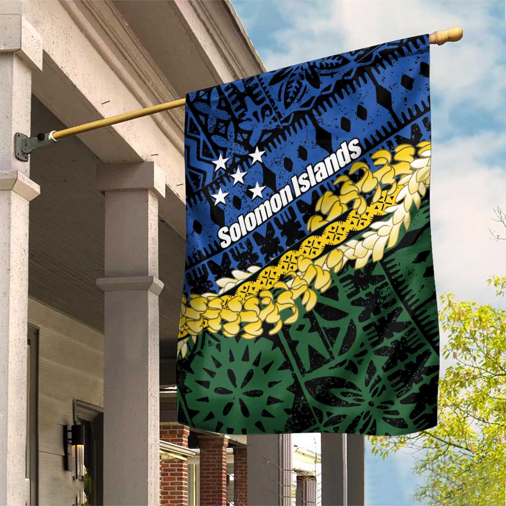 Halo Olaketa Solomon Islands Tapa Pattern Garden Flag