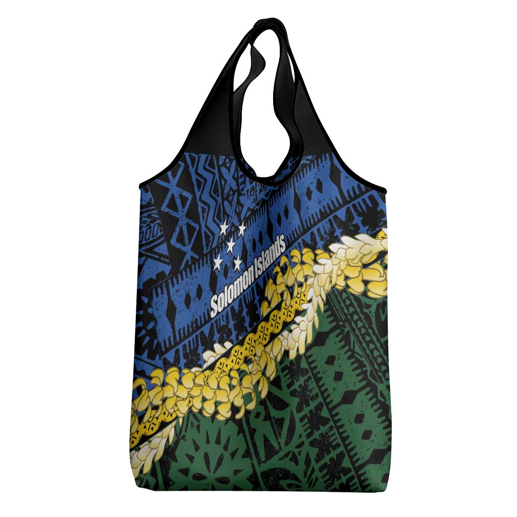 Halo Olaketa Solomon Islands Tapa Pattern Grocery Bag