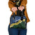 Halo Olaketa Solomon Islands Tapa Pattern Shoulder Handbag