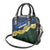 Halo Olaketa Solomon Islands Tapa Pattern Shoulder Handbag